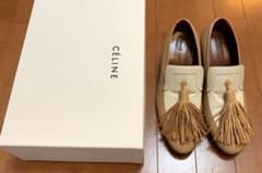 セリーヌ　CELINE　フィービー期　靴　タッセルローファー　39のサムネイル