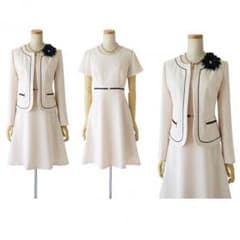 新品・タグ付き＊13号 Aライン ワンピーススーツのサムネイル