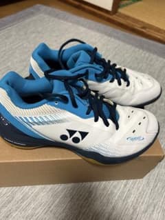 YONEX POWER CUSHION65Z ホワイト/オーシャンブルーのサムネイル