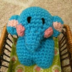 ぞうさん キッズ ベイビー あみぐるみのサムネイル