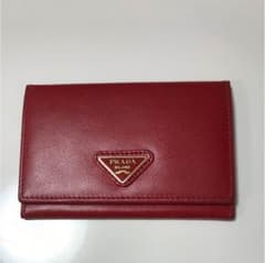 PRADA カードケース 赤のサムネイル
