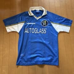 当時物】チェルシーFC 1997-1999 イギリス製ユニフォーム 上下セット
