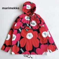 Marimekko マリメッコ　アノラック　ウニッコ　パーカー　アウター XS マリメッコ ウニッコ アノラックパーカー マウンテンパーカー