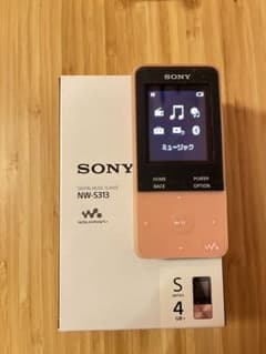 SONY　ウオークマン　NW-S313(PI) スピーカー付きのサムネイル