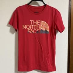 THE NORTH FACE 半袖Tシャツ レッド Mサイズのサムネイル