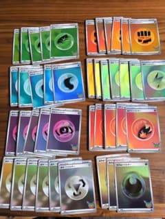 ポケモンカード 基本エネルギー 30周年記念ロゴ入り 大量セットのサムネイル