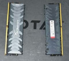 HyperX Predator DDR4 8GBメモリー2枚のサムネイル