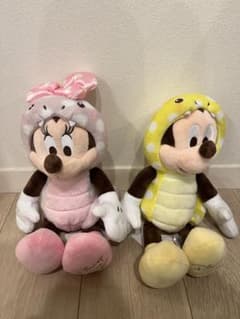ディズニーストア ぬいぐるみ ミッキー ミニー 辰年 2体セットのサムネイル