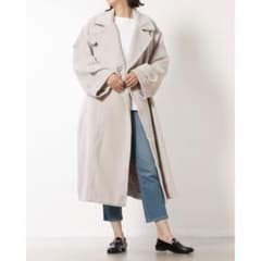 chicoグレー トレンチコート ベルト付き - メルカリ