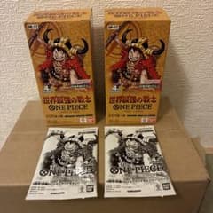 テープ付 ワンピースカード 世界最強の戦士2BOX +キャンペーンパック×2のサムネイル