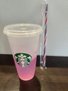 ぷりちょさん専用 スターバックス リユーザブルカップ マゼンタのサムネイル