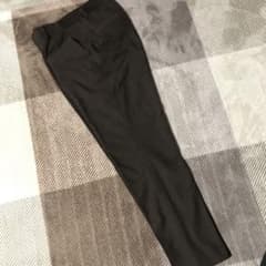 ユニクロ　アンクルパンツ  ダークブラウンのサムネイル