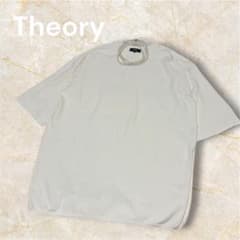 Theory セオリー　春夏　ニット　サイドスリット　L アイボリー系のサムネイル