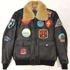 トップガン マーヴェリック G-1 レザー フライトジャケット トム 