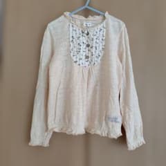 sana様 花柄刺繍 長袖カットソーのサムネイル