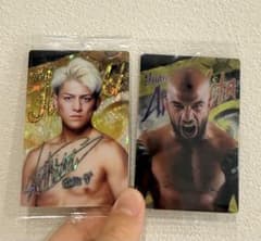 RIZIN ウエハースカード 鈴木千裕＆ファン・アーチュレッタ - メルカリ