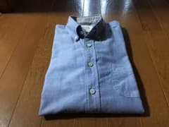 メンズシャツ ボタンダウン ブルーのサムネイル