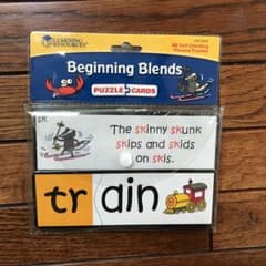 【Phonics】Beginning Blends puzzle cardsのサムネイル