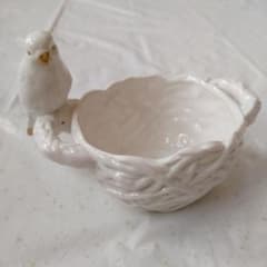置物 鳥 陶器 小物入れ - メルカリ