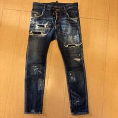 DSQUARED2 ダメージ加工デニムパンツ 42 DSQUARED2 ダメージ加工 デニムパンツ サイズ42 - メルカリ