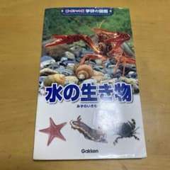 水の生き物　新・ポケット版　学研の図鑑のサムネイル