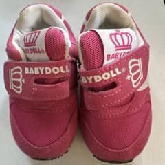 BABYDOLL ピンク スニーカー 12.5cmのサムネイル