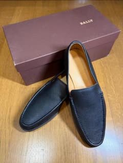 Bally ALPES ローファー 黒 新品 - メルカリ