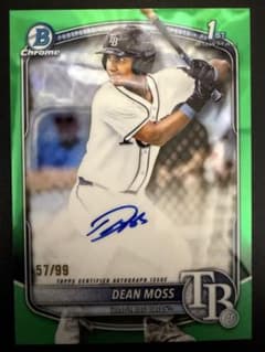 99 Dean Moss 2025 Bowman 1st Auto - メルカリ