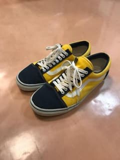 【TA-1様】VANS オールドスクール イエローブラックのサムネイル