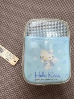 平成レトロ 2000年頃　Hello Kitty ポーチ 青　レア　希少 平成レトロ 2000年頃 Hello Kitty ポーチ 青 レア 希少 - メルカリ