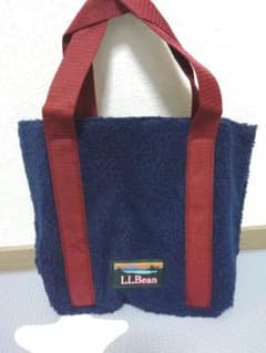 【新品】L.L.Bean ふあもこボアトート(LEE1月号付録)のサムネイル