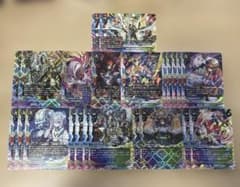 バディファイト　コスモドラグーン　デッキ　パーツ　セットのサムネイル