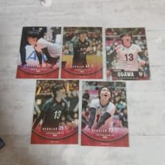 バレーボール 日本代表 小川智大 カード 5枚セットのサムネイル
