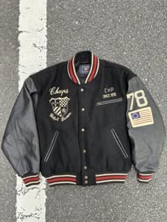 vintage 80s chaps ralph lauren スタジャン - メルカリ