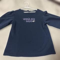 即購入値下げ交渉⭕️ANNA SUI MINI ネイビー トレーナー150cmのサムネイル