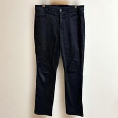 UNIQLO Ultra Stretch Jeans Pants, Black, Waist 67cm