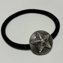CHROME HEARTS クロムハーツ ヘアゴム スター ボタン コンチョ - メルカリ