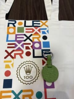 ROLEX 100周年記念 トートバッグ キーホルダー セット - メルカリ