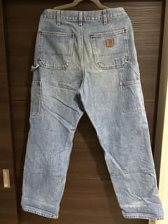 Carhartt カーゴパンツ ライトブルーのサムネイル