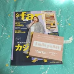 ラファーファ11月号未開封付録付きのサムネイル