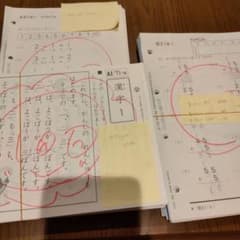 公文プリント　740枚 くもん 算国360枚 公文式 プリント 算数A教材B教材 国語AⅠ教材