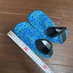 マリンシューズ　ブルー　20cmくらいのサムネイル