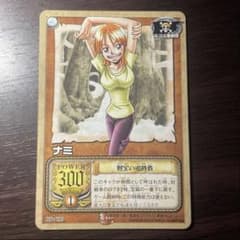 ワンピースカード旧裏 ナミ - メルカリ
