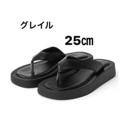 グレイル　厚底レザーサンダル　25センチのサムネイル