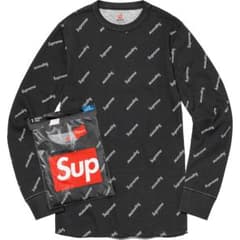 Supreme Hanes Thermal Crew サーマル Sサイズのサムネイル