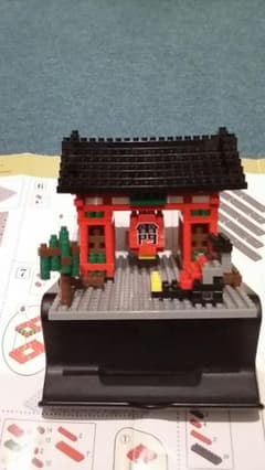 ナノブロック 雷門 NBH-054のサムネイル