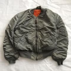90s ALPHA 69年 復刻 MA-1 アルファ フライトジャケット - メルカリ