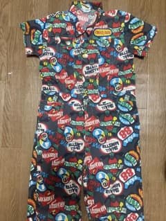cocoiroさん専用　おとこのこ　つなぎ　フィンガーパパのサムネイル
