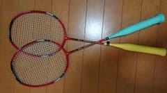 ゴーセンバドミントンラケット２本セットのサムネイル