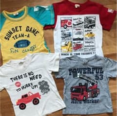 Tシャツ☆トミカ 他☆男の子☆100のサムネイル